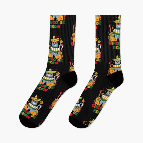 Item preview, Cinco De Meow-gift idea for cat lovers designed and sold by BRtisticDesigns.