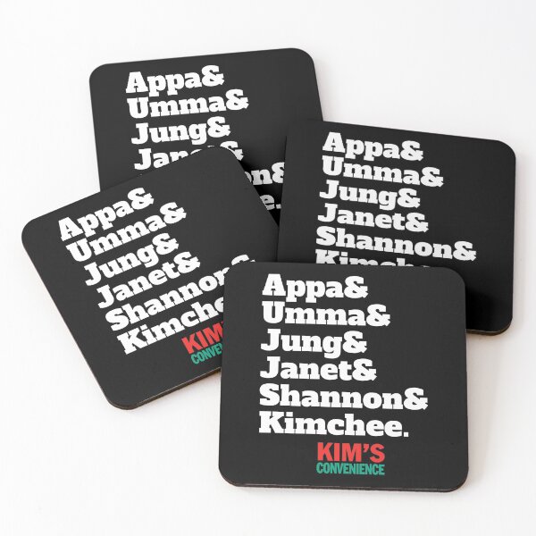 Item preview, La comodidad de Kim Appa & Umma & Jung & Janet & Shannon & Kimchee. designed and sold by Mixture-DESIGN.