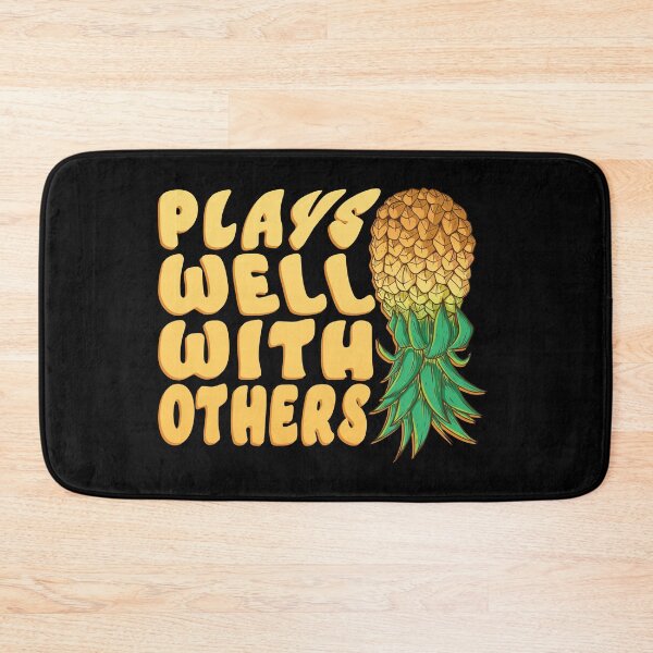 Item preview, Upside down pineapple plays well with others designed and sold by RoguePixel.
