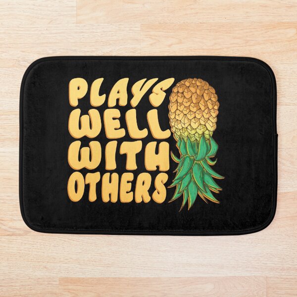 Item preview, Upside down pineapple plays well with others designed and sold by RoguePixel.