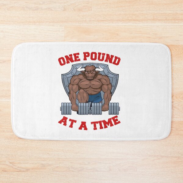 Item preview, One Pound At A Time-Motivational gift for Bodybuilders designed and sold by BRtisticDesigns.