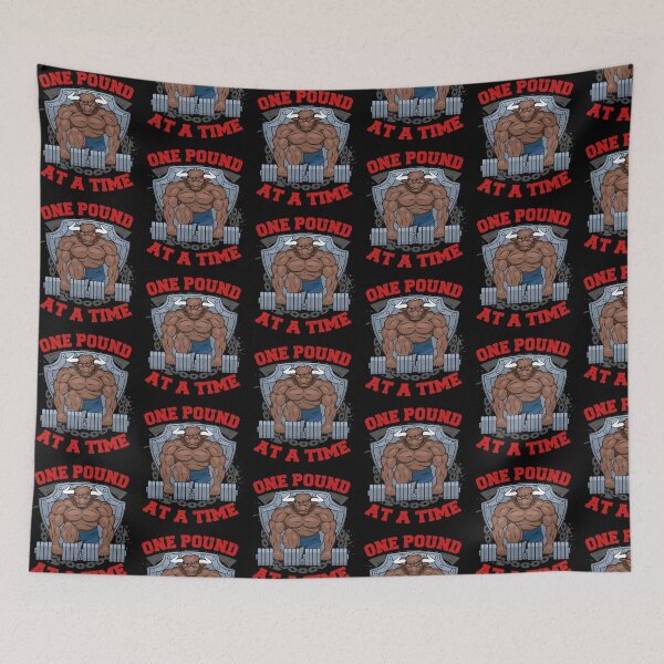 Item preview, One Pound At A Time-Motivational gift for Bodybuilders designed and sold by BRtisticDesigns.