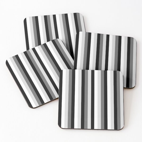 Item preview, Black & White Light Gray Dark Gray Pattern designed and sold by eviejay.