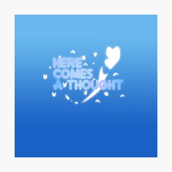Item preview, Here Comes A Thought designed and sold by ConnerMac.