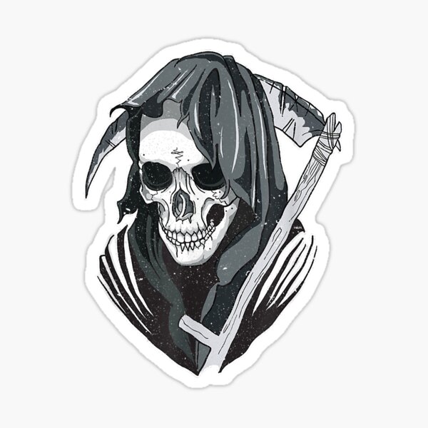 Camiseta Skull-Santa-Muerte Halloween costume T Shirt Gifts Camiseta Pegatina