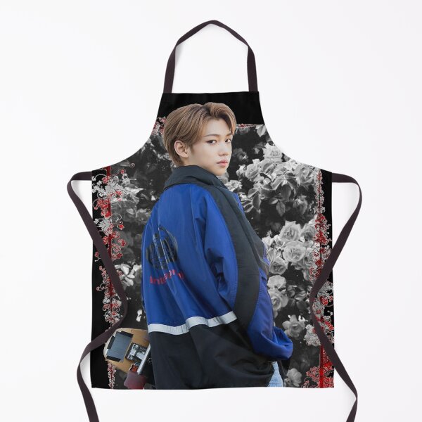 Item preview, Lee Felix Stray Kids Felix Korean Kpop Floral Design designed and sold by Piosenka Art.