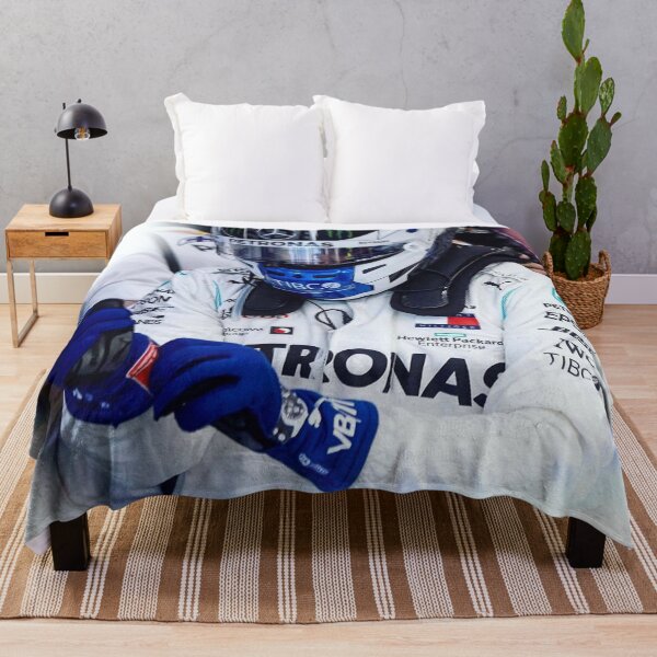 Valtteri Bottas Throw Blanket