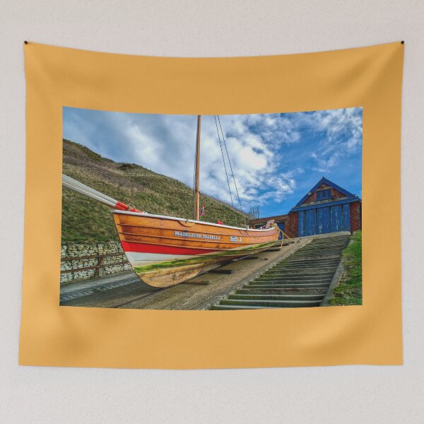 Item preview, North Landing Lifeboat Station  designed and sold by Alisonchambers2.