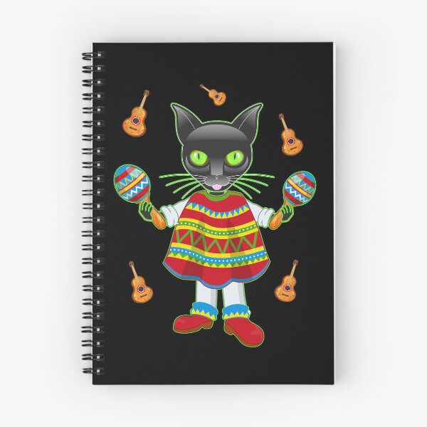 Item preview, Black cat musician designed and sold by Astralia.