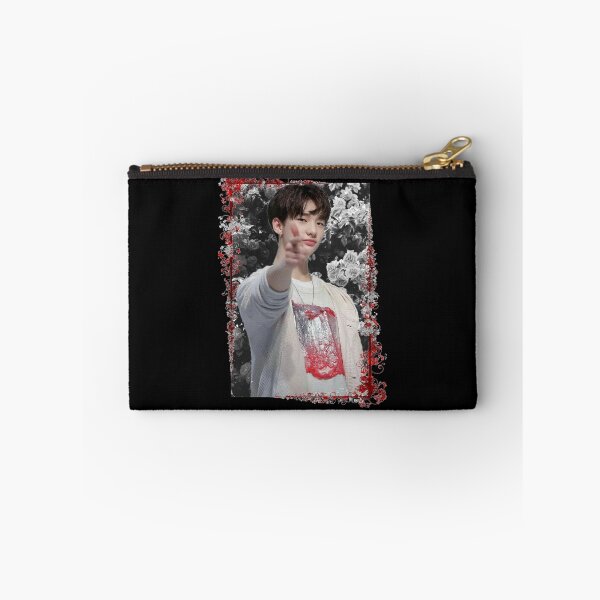 Item preview, Hwang Hyunjin Stray Kids Hyunjin Korean Kpop Floral Design designed and sold by Piosenka Art.