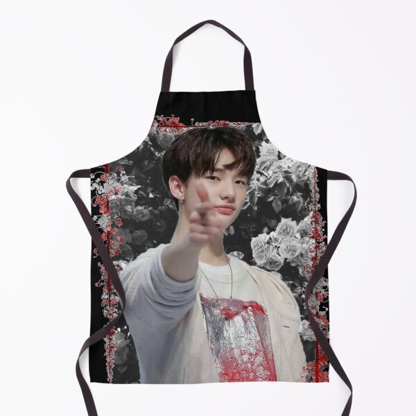Item preview, Hwang Hyunjin Stray Kids Hyunjin Korean Kpop Floral Design designed and sold by Piosenka Art.