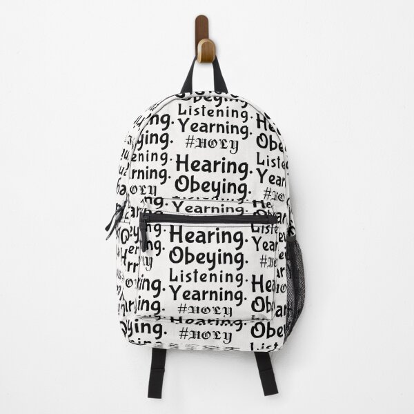Item preview, Hearing. Listening. Obeying. Yearning. #Holy designed and sold by Tish K..