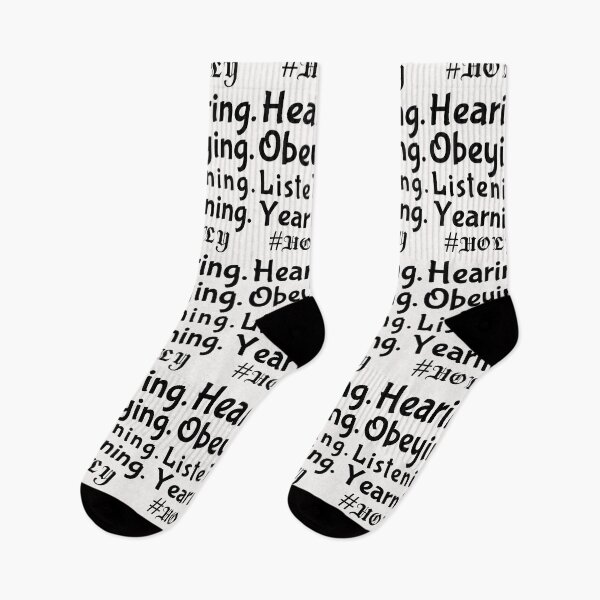 Item preview, Hearing. Listening. Obeying. Yearning. #Holy designed and sold by Tish K..
