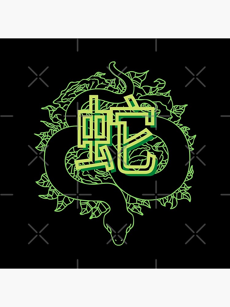 &ldquo;Snake Kanji Japanese Beautiful&rdquo; Poster for Sale by nathalieaynie