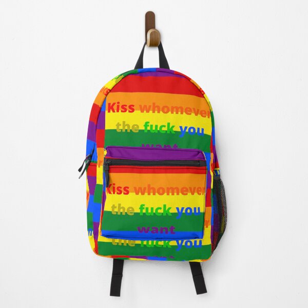 Item preview, Kiss whomever you want (lgbtq) designed and sold by Twilightthehawk.