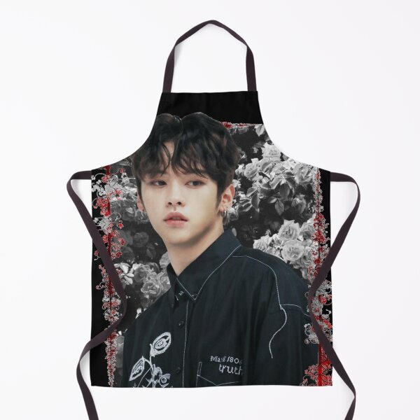 Item preview, Lee Minho Stray Kids Lee Know Korean Kpop Floral Design designed and sold by Piosenka Art.