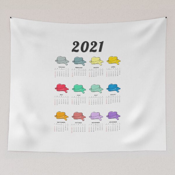 Item preview, BTS butter Calendar 2021 designed and sold by SerenaChoe.