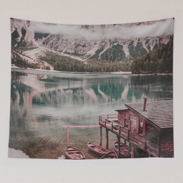Item preview, The Magnificent Braies Lake designed and sold by Adventuredream.
