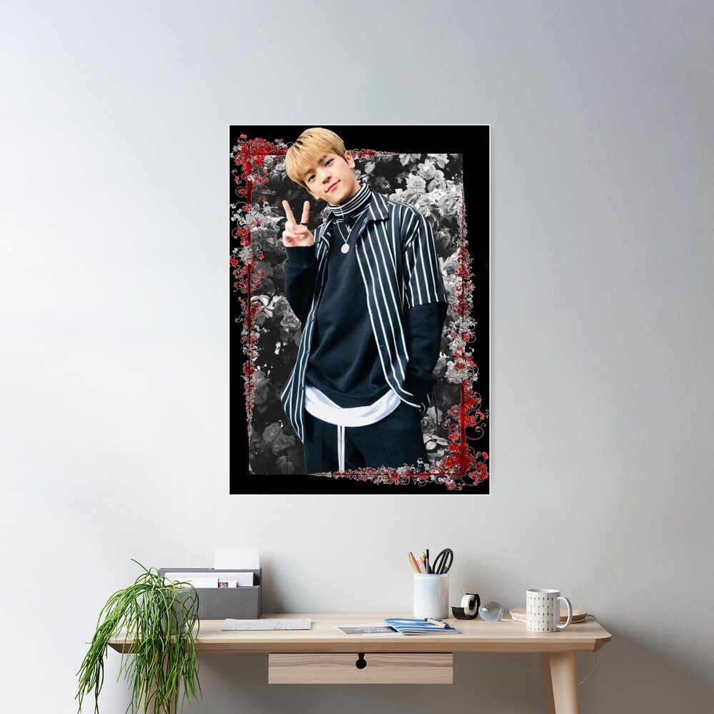 Kim Woo Jin Stray Kids Woojin Korean Kpop Floral Design