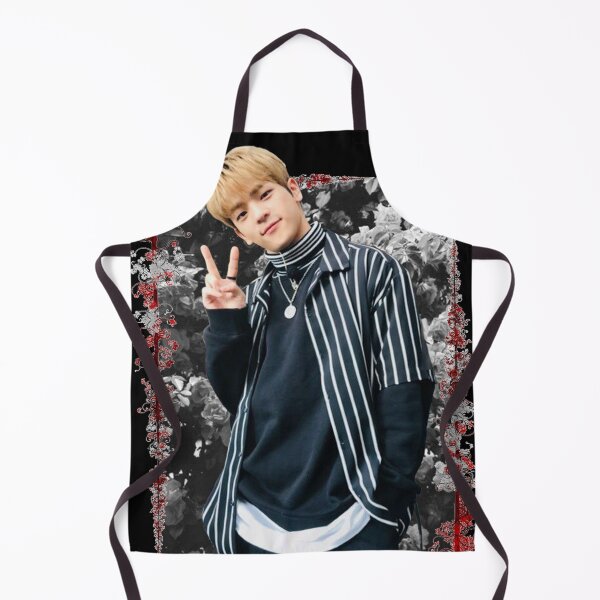 Item preview, Kim Woo Jin Stray Kids Woojin Korean Kpop Floral Design designed and sold by Piosenka Art.