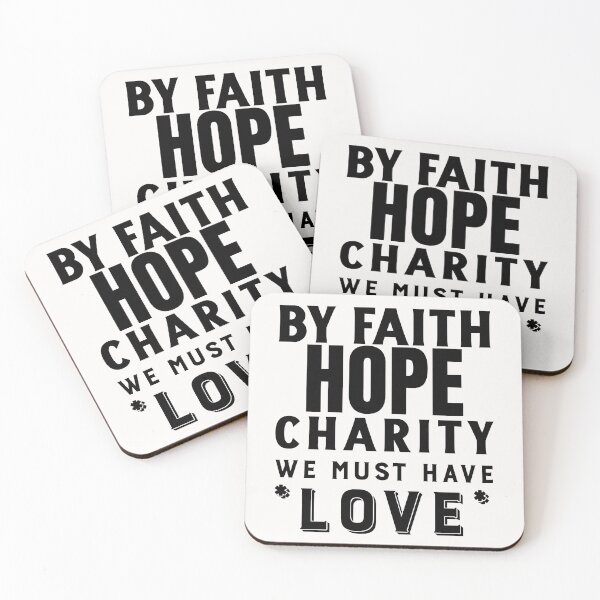 Item preview, By Faith, Hope, Charity. We Must Have Love designed and sold by Tish K..