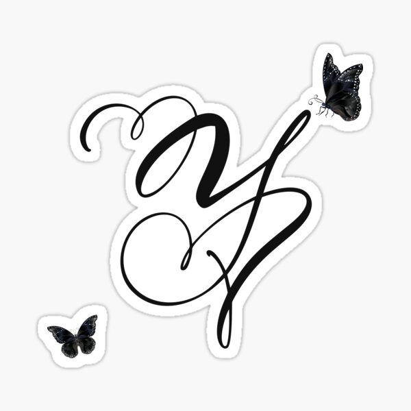 Make Beautiful 2 Y letter Tattoo by black marker  YouTube