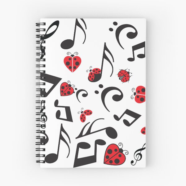 Item preview, Notas musicales de Lady Bug designed and sold by Sherockstees.