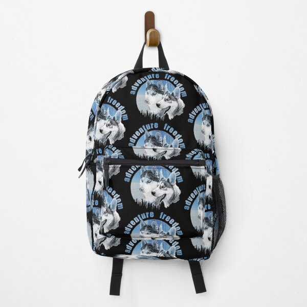 Item preview, Husky Adventure Freedom Snow HuskyARTist designed and sold by MyREDBlack.