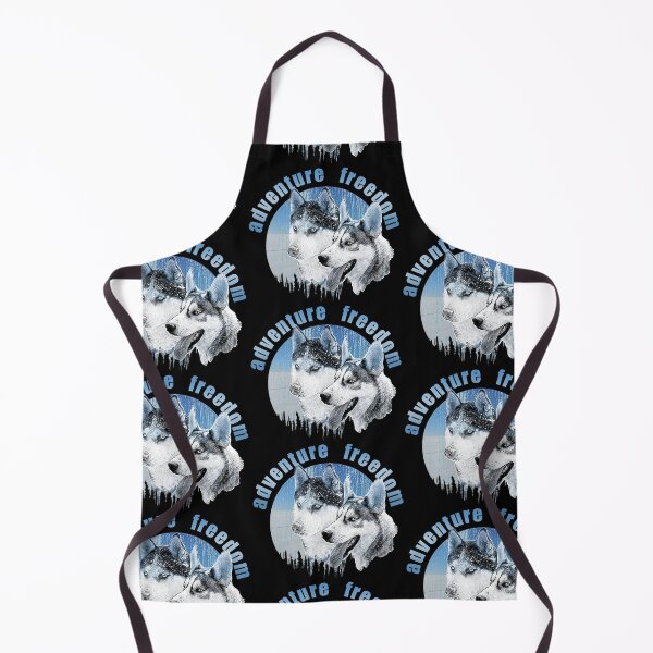 Item preview, Husky Adventure Freedom Snow HuskyARTist designed and sold by MyREDBlack.