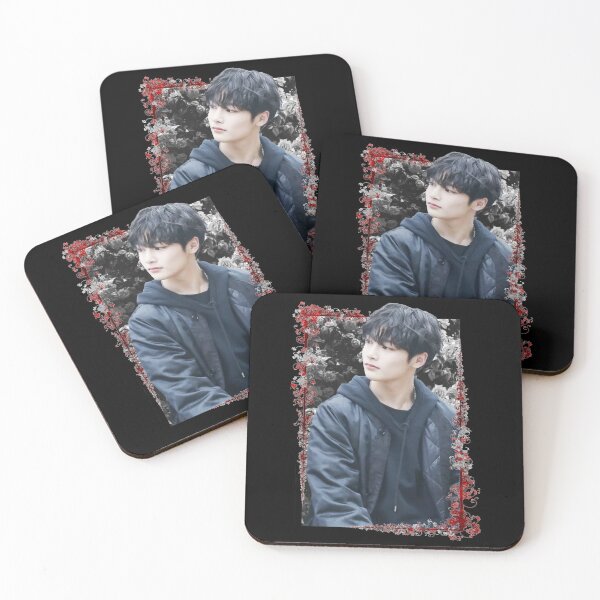Item preview, Yang Jeongin Stray Kids I.N Korean Kpop Floral Design designed and sold by Piosenka Art.