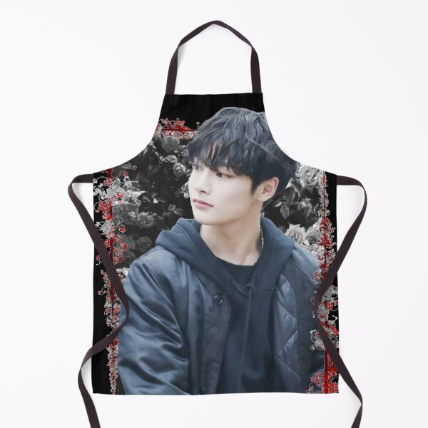 Item preview, Yang Jeongin Stray Kids I.N Korean Kpop Floral Design designed and sold by Piosenka Art.