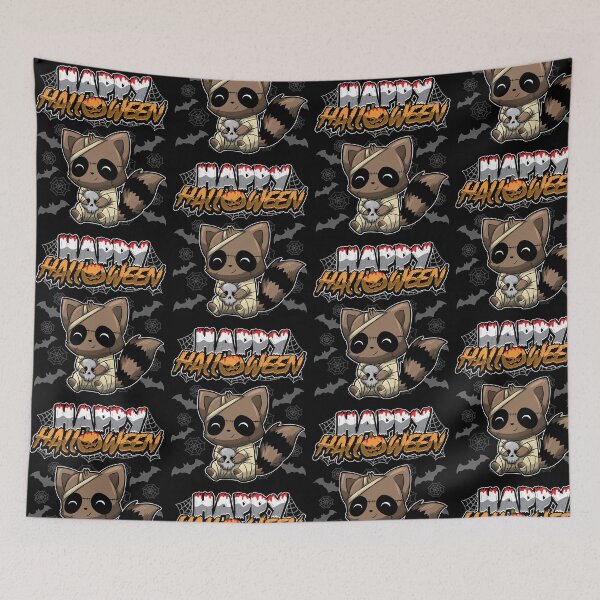 Item preview, Happy Halloween - Disguised Racoon designed and sold by anziehend.