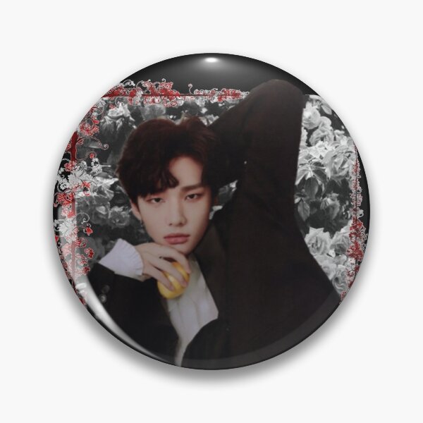Item preview, Han Jisung Stray Kids Han Korean Kpop Floral Design designed and sold by Piosenka Art.