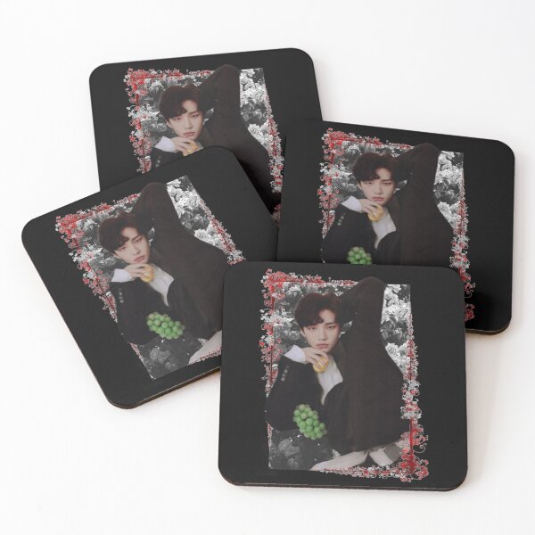 Item preview, Han Jisung Stray Kids Han Korean Kpop Floral Design designed and sold by Piosenka Art.