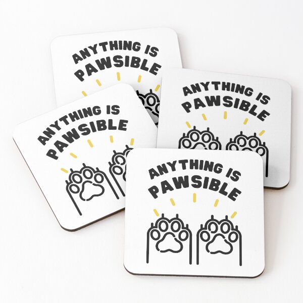 Item preview, Anything Is Pawsible designed and sold by itsokaybyme.