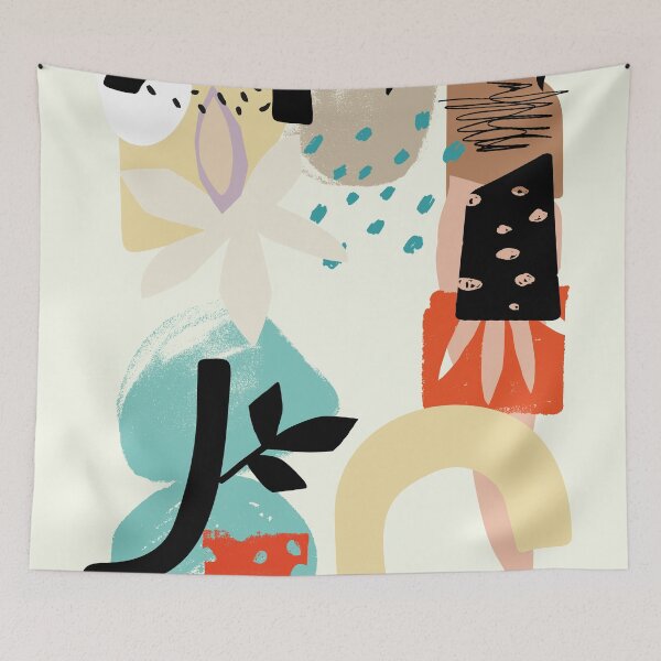 Item preview, Cut Out geometry shapes #organicart #shapeart designed and sold by MerleCallesen.