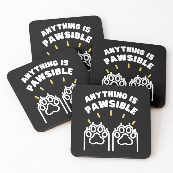 Item preview, Anything Is Pawsible designed and sold by itsokaybyme.