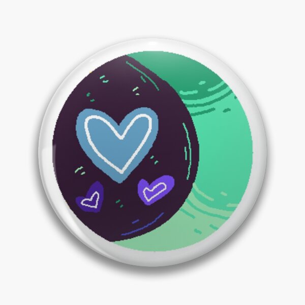Item preview, LGBTQ MLM Pride Moon & Hearts designed and sold by doeblush.