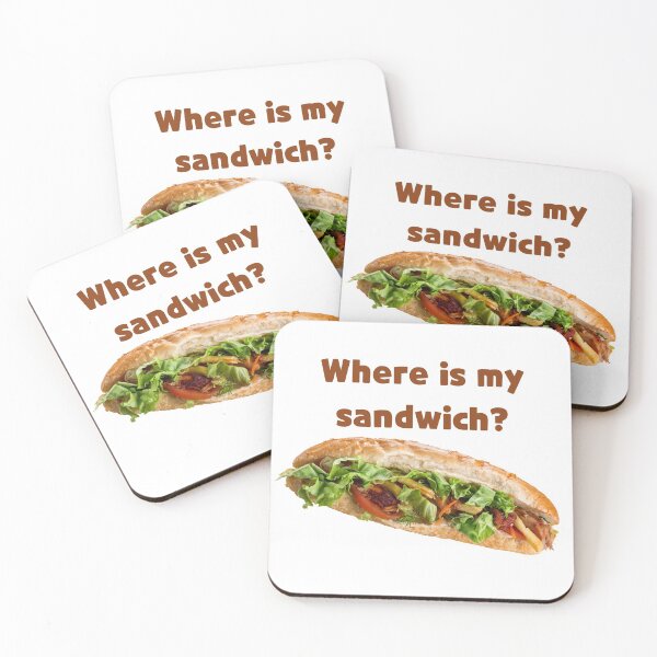Item preview, where is my sandwich designed and sold by emptysky1201.
