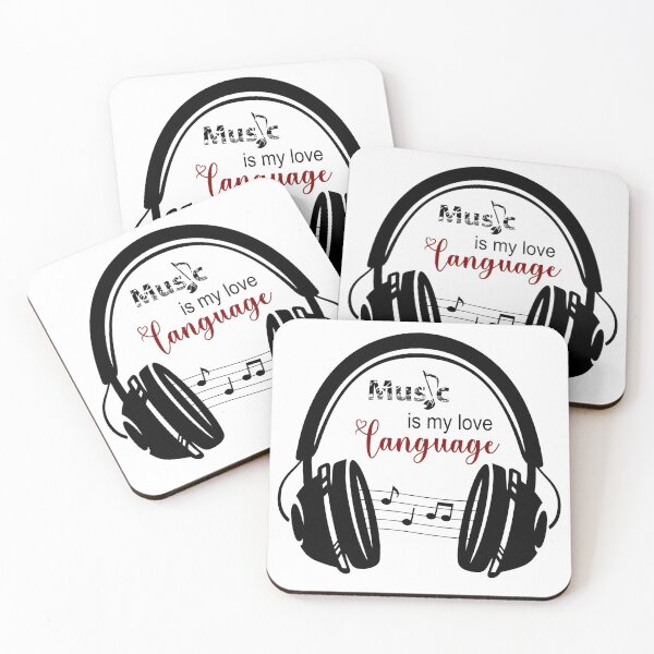 Item preview, Music is my love language designed and sold by Zuhair Ashraf.