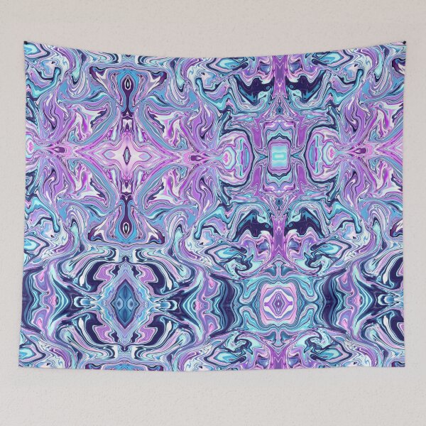 Item preview, Rorschach Marble blueberry raspberry designed and sold by Amanda Ozga.