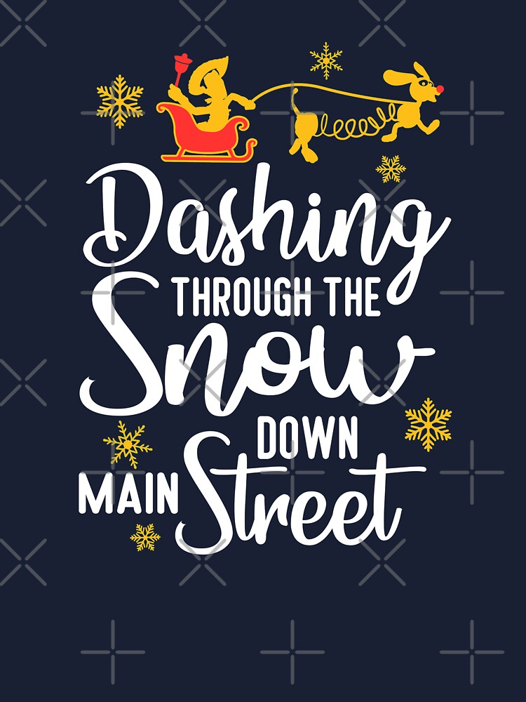 Disover Dashing Through The Snow Baby T-Shirt