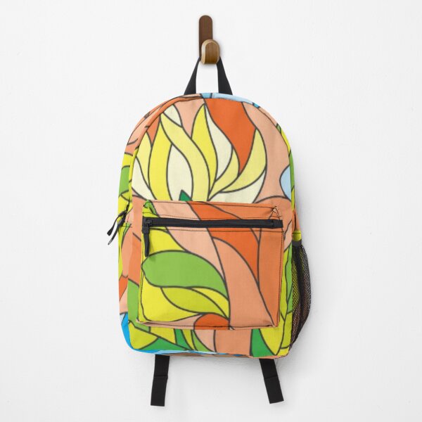 Item preview, Butterfly And Flower Stained Glass Art designed and sold by FaizaQueen.