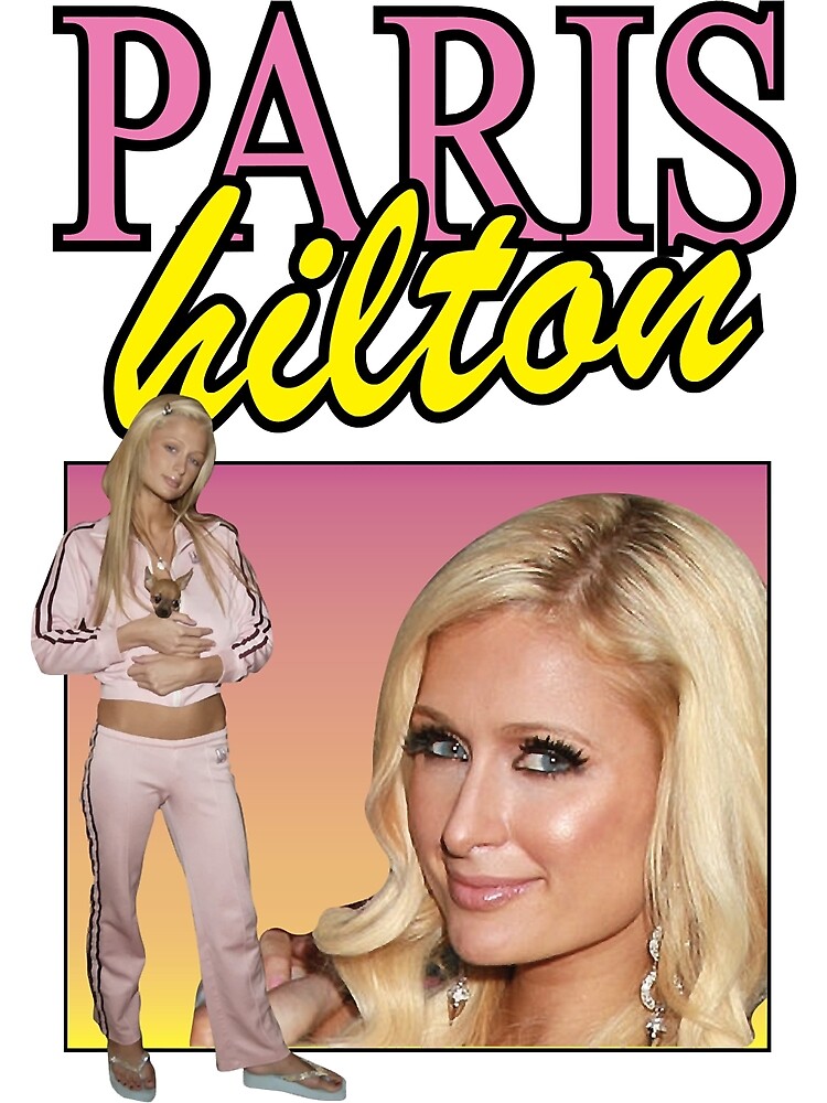 "Paris Hilton 90s Style Shirt Essential" Poster by arvillashantel3