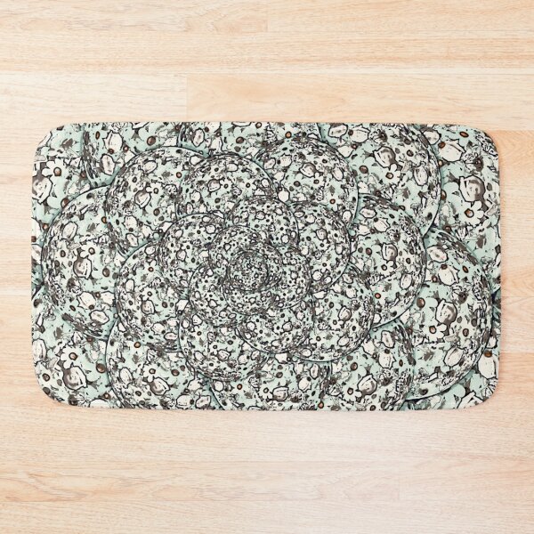 Item preview, Floral balls duck egg blue  designed and sold by designbywhacky.