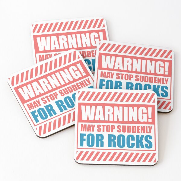 Item preview, Warning! May stop suddenly for rocks designed and sold by 397HOUSE Your happy time.