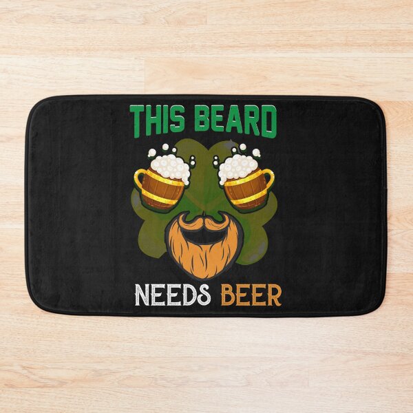 Item preview, Beard Needs A Beer-St. Patrick's Day gift for men designed and sold by BRtisticDesigns.