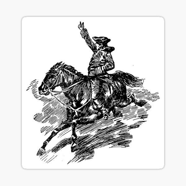 Paul Revere Sticker
