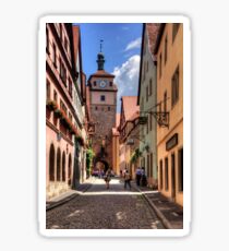 White Tower Rothenburg Sticker