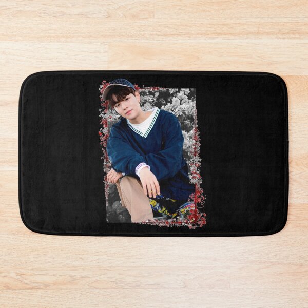 Item preview, Kim Seungmin Stray Kids Seungmin Korean Kpop Floral Design designed and sold by Piosenka Art.